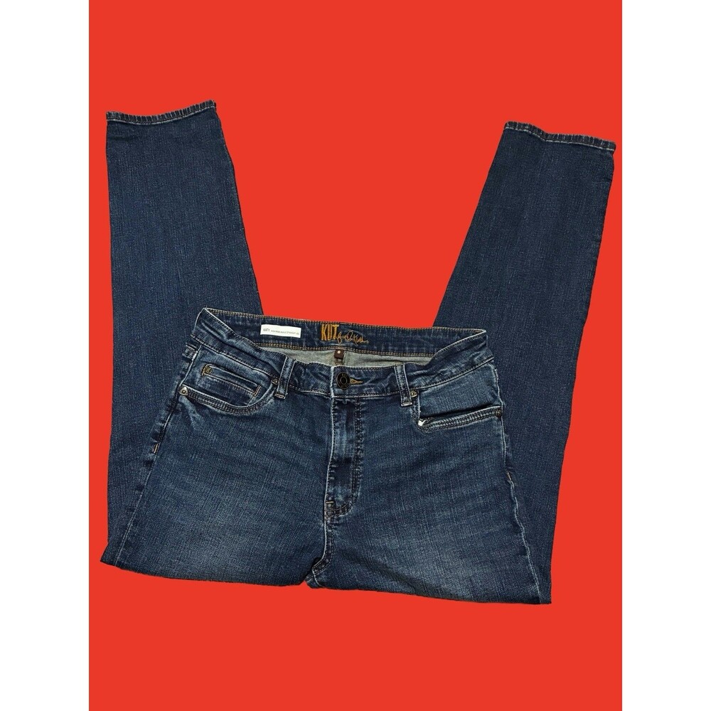Kut From The Kloth Women’s Katy High Rise Ankle Straight Leg Jeans Size 6 - Picture 3 of 7